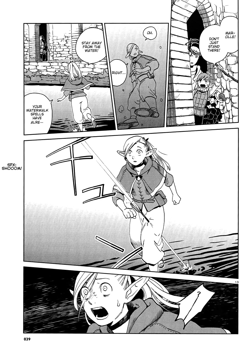 Dungeon Meshi Chapter 18 page 13 - Chapter 18: Grilling