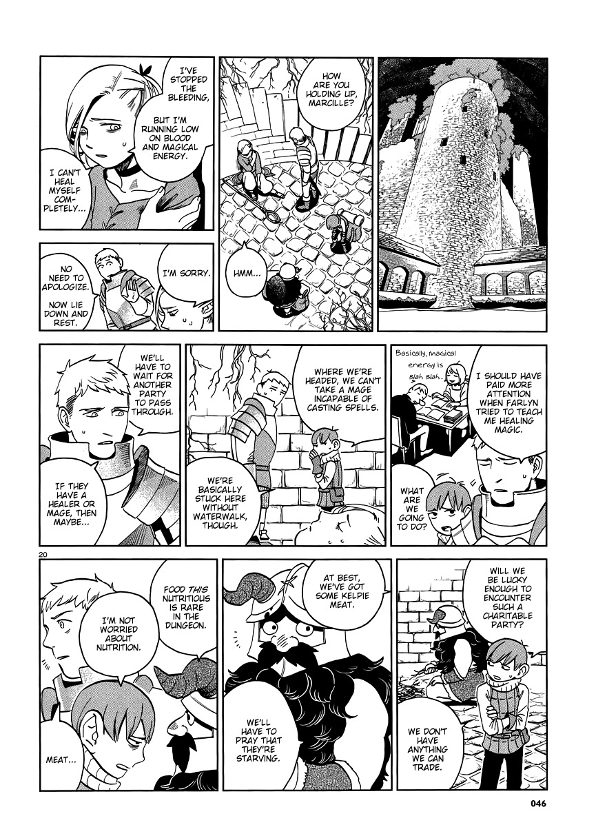 Dungeon Meshi Chapter 18 page 20 - Chapter 18: Grilling