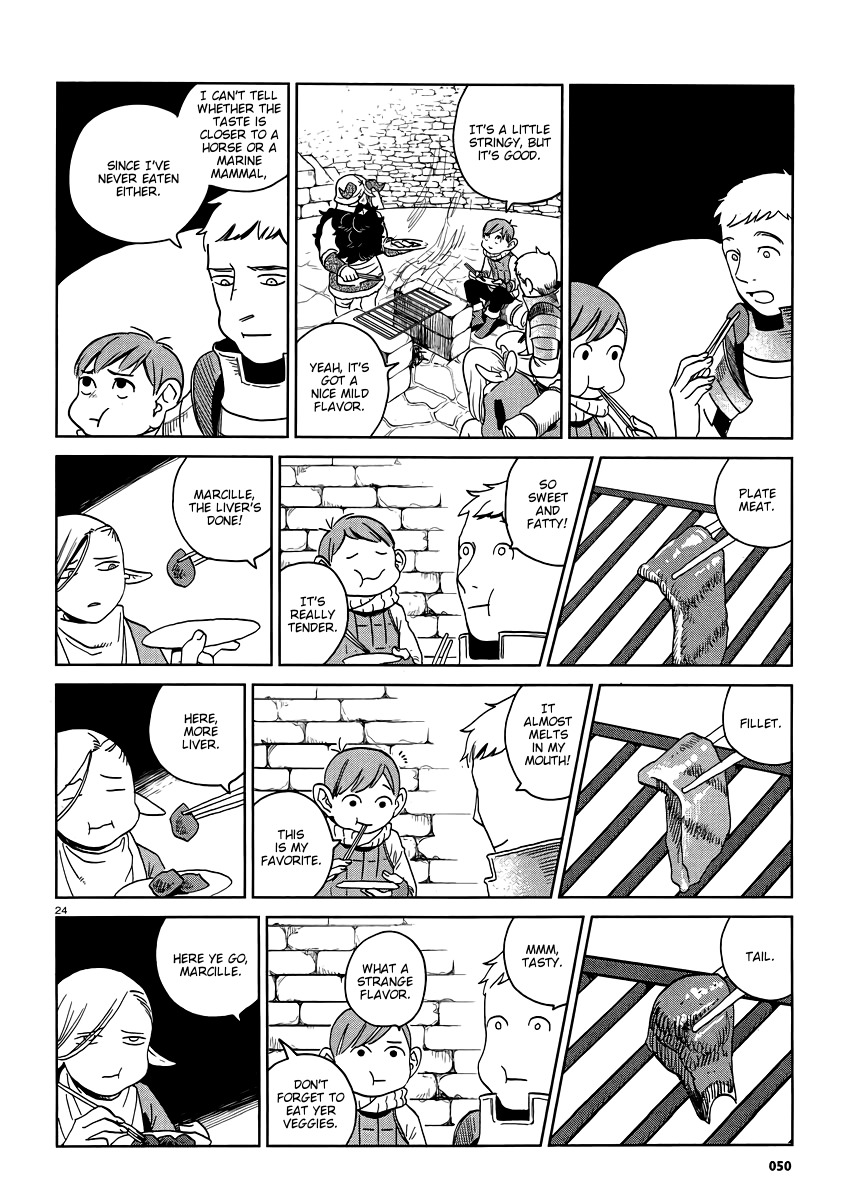 Dungeon Meshi Chapter 18 page 24 - Chapter 18: Grilling