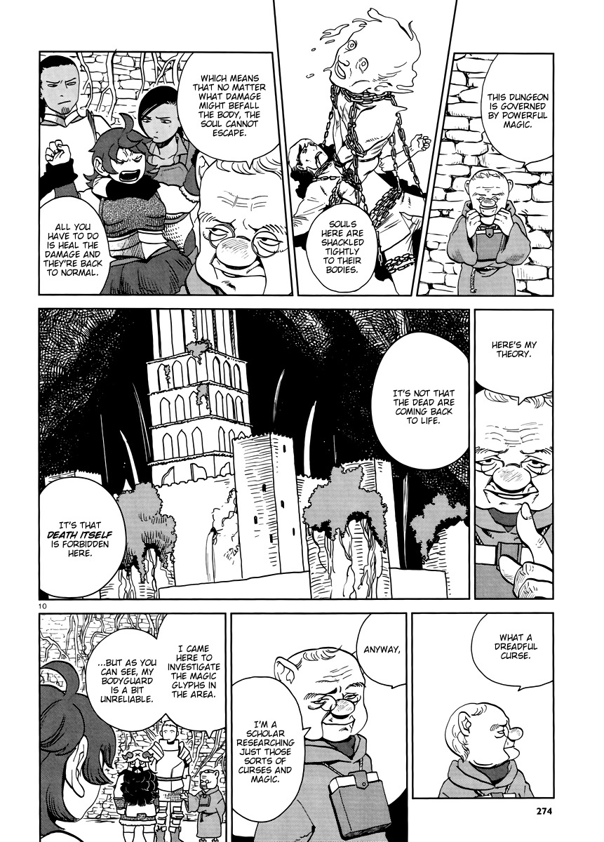 Dungeon Meshi Chapter 19 page 10 - Chapter 19: Tentaclus