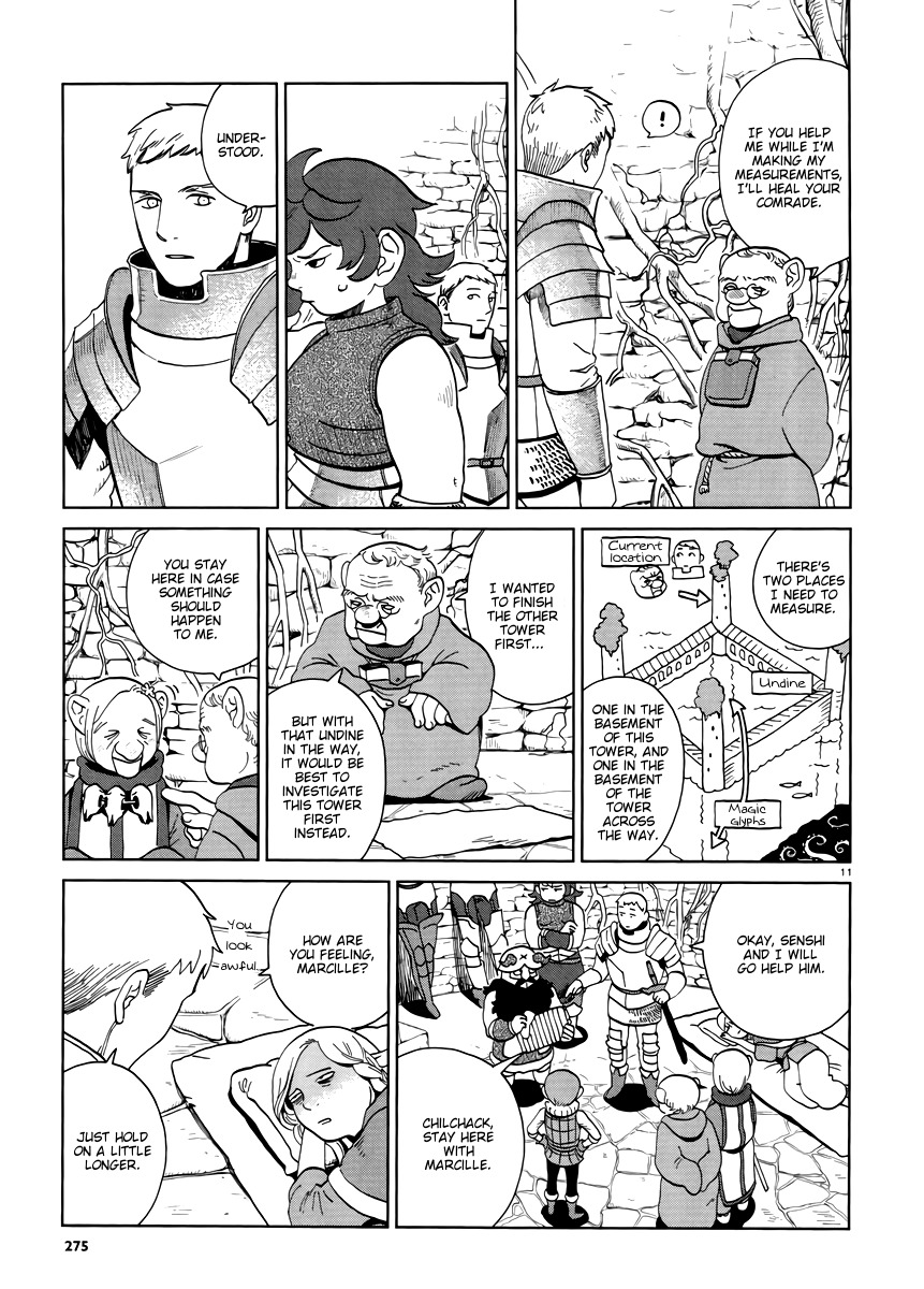 Dungeon Meshi Chapter 19 page 11 - Chapter 19: Tentaclus