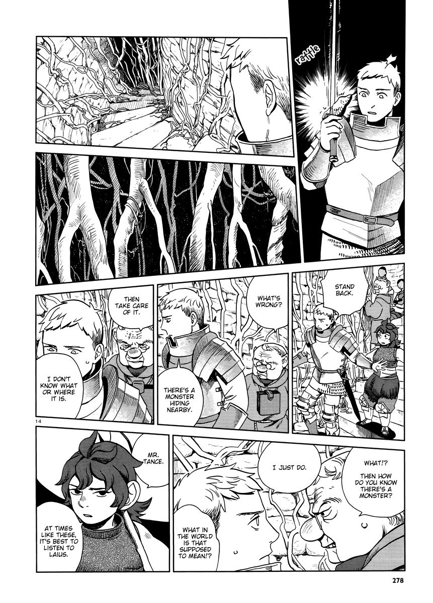 Dungeon Meshi Chapter 19 page 14 - Chapter 19: Tentaclus