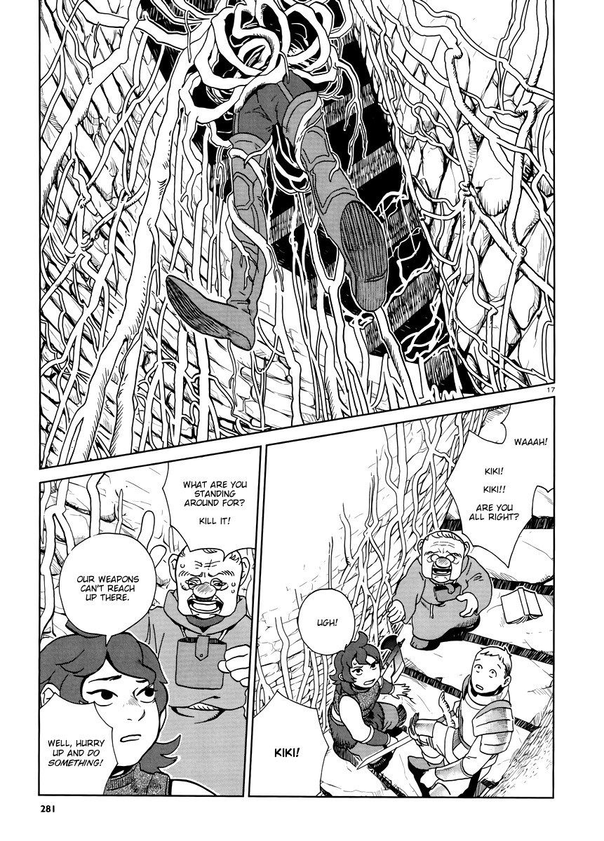 Dungeon Meshi Chapter 19 page 17 - Chapter 19: Tentaclus