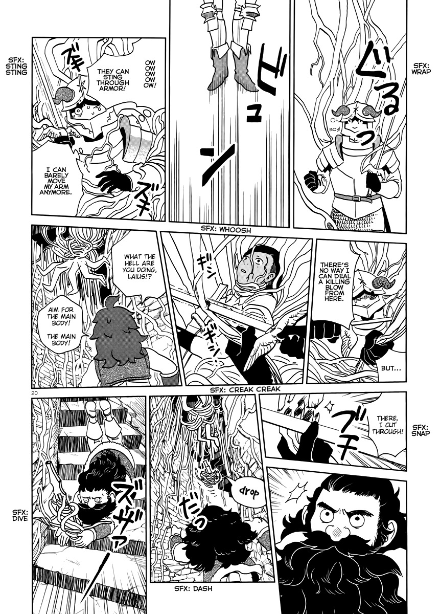 Dungeon Meshi Chapter 19 page 20 - Chapter 19: Tentaclus