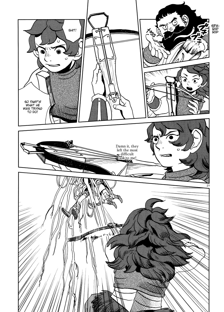 Dungeon Meshi Chapter 19 page 21 - Chapter 19: Tentaclus