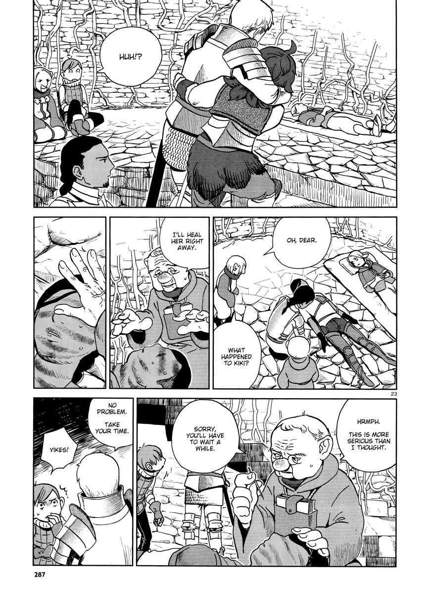 Dungeon Meshi Chapter 19 page 23 - Chapter 19: Tentaclus