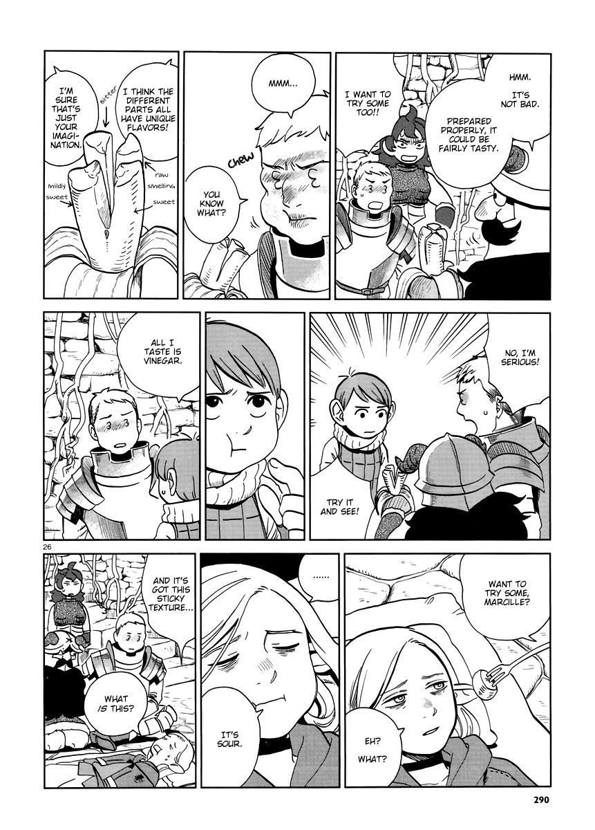Dungeon Meshi Chapter 19 page 26 - Chapter 19: Tentaclus