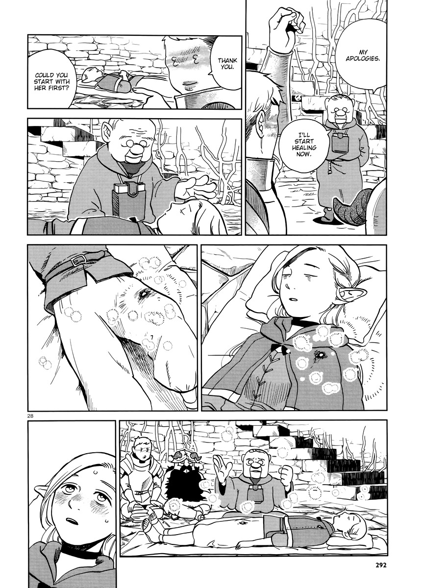 Dungeon Meshi Chapter 19 page 28 - Chapter 19: Tentaclus