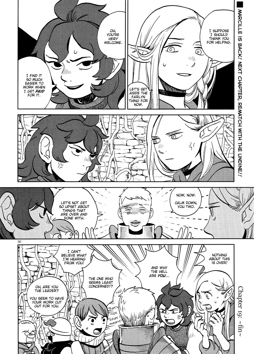 Dungeon Meshi Chapter 19 page 30 - Chapter 19: Tentaclus