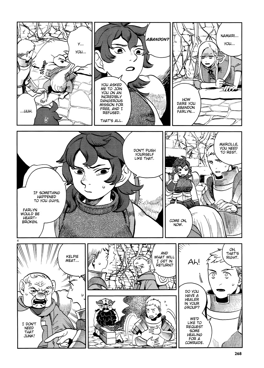 Dungeon Meshi Chapter 19 page 4 - Chapter 19: Tentaclus