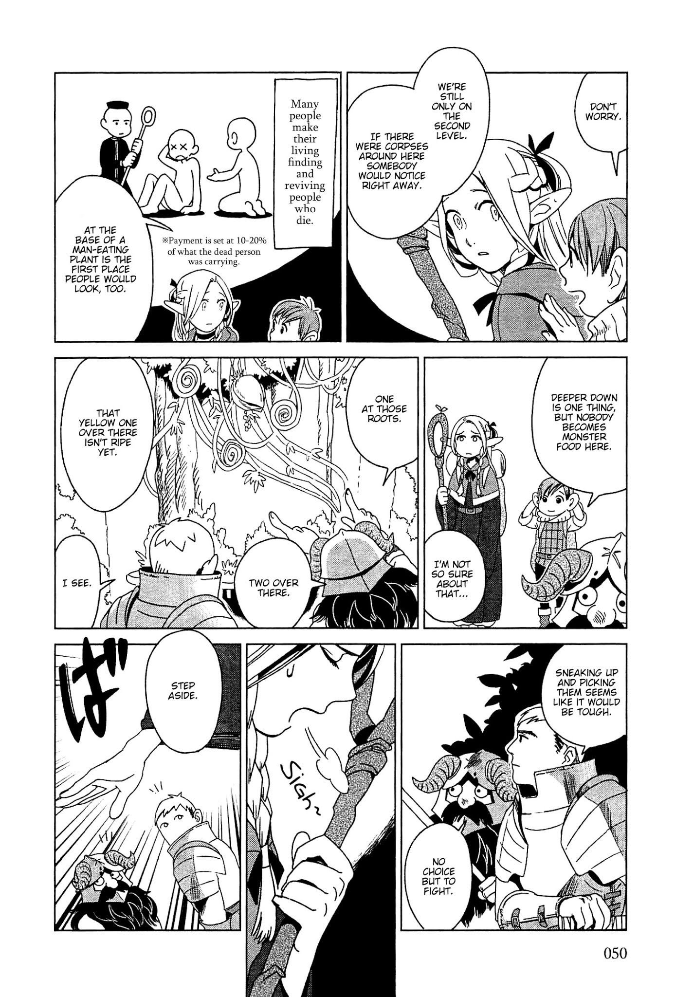 Dungeon Meshi Chapter 2 page 10 - Chapter 2: Tart