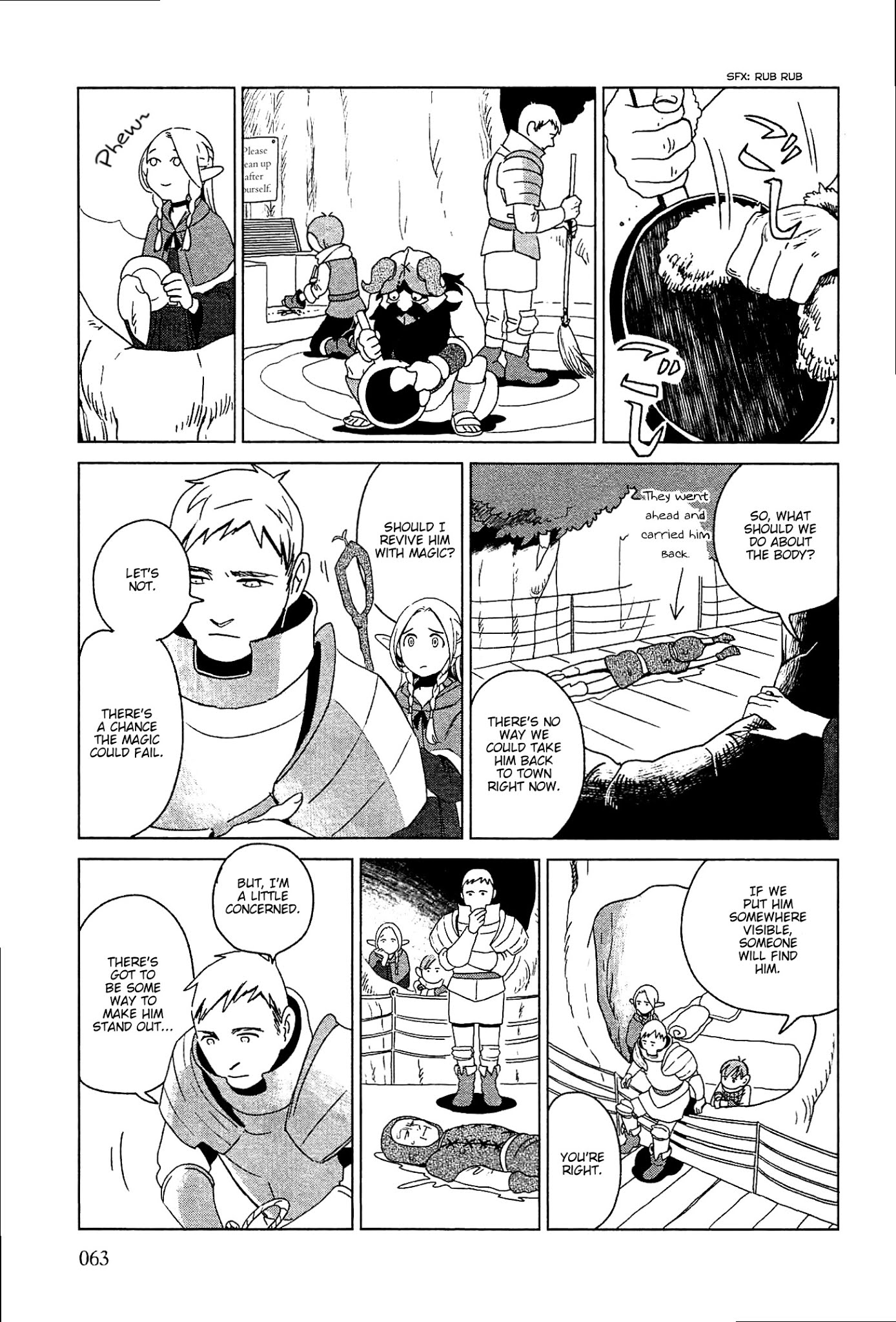 Dungeon Meshi Chapter 2 page 23 - Chapter 2: Tart