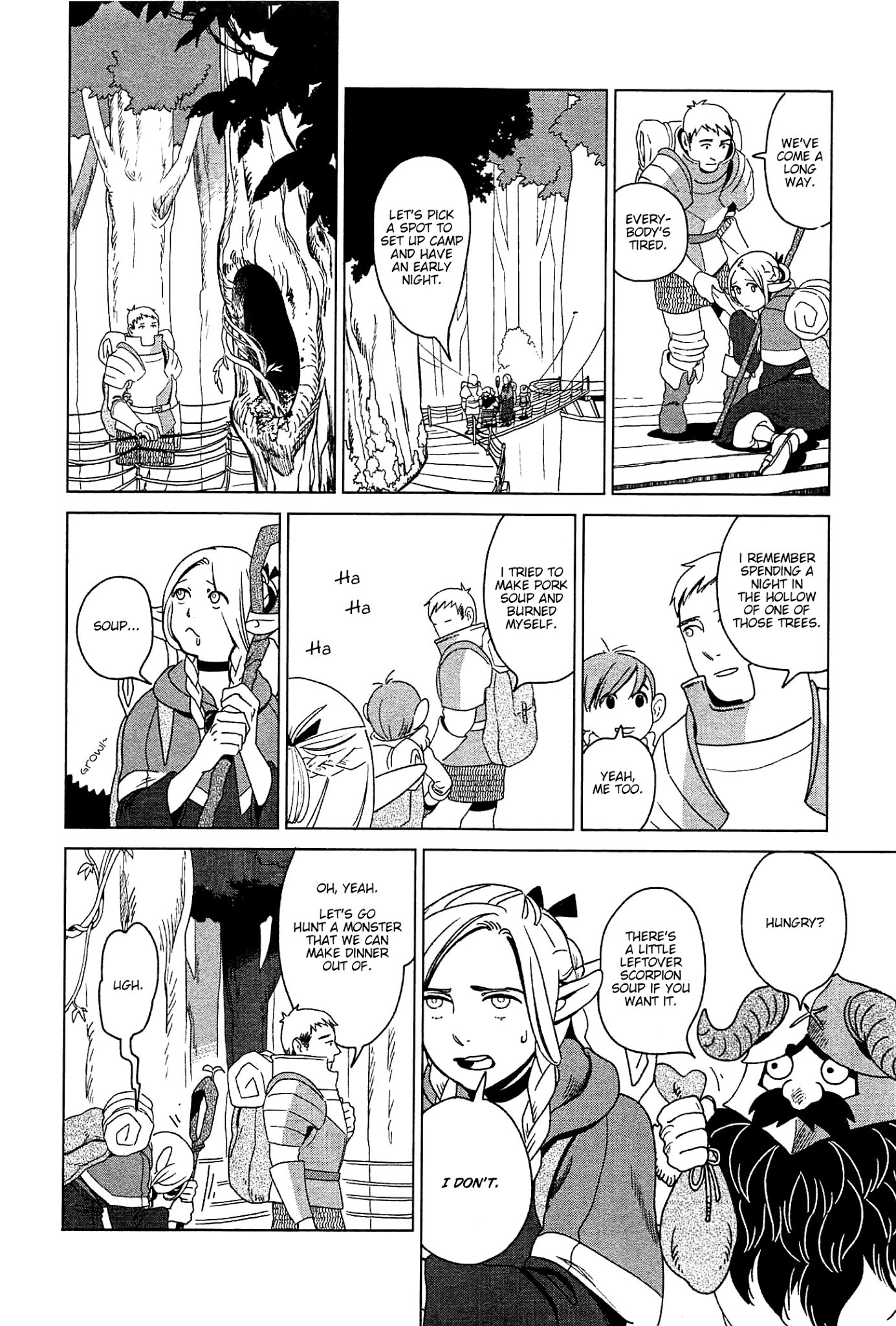 Dungeon Meshi Chapter 2 page 4 - Chapter 2: Tart