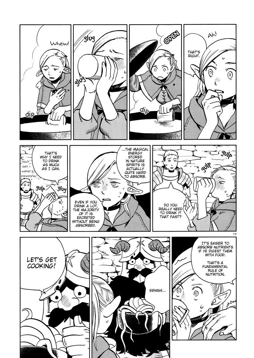 Dungeon Meshi Chapter 20 page 19 - Chapter 20: Stew