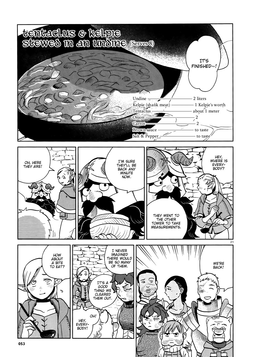 Dungeon Meshi Chapter 20 page 21 - Chapter 20: Stew