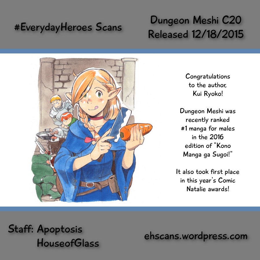 Dungeon Meshi Chapter 20 page 27 - Chapter 20: Stew