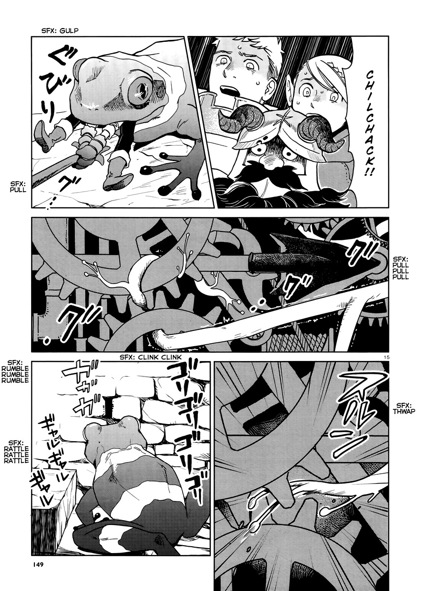 Dungeon Meshi Chapter 21 page 15 - Chapter 21: Giant Frog
