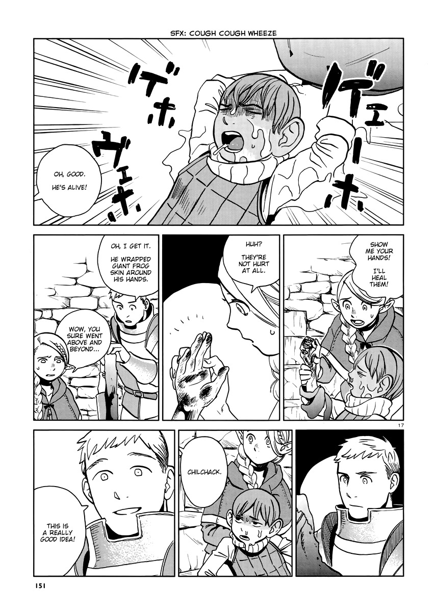 Dungeon Meshi Chapter 21 page 17 - Chapter 21: Giant Frog