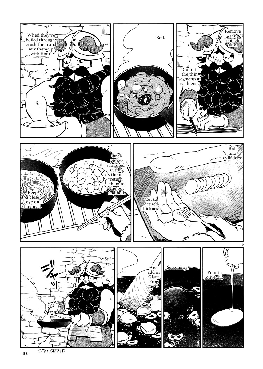 Dungeon Meshi Chapter 21 page 19 - Chapter 21: Giant Frog