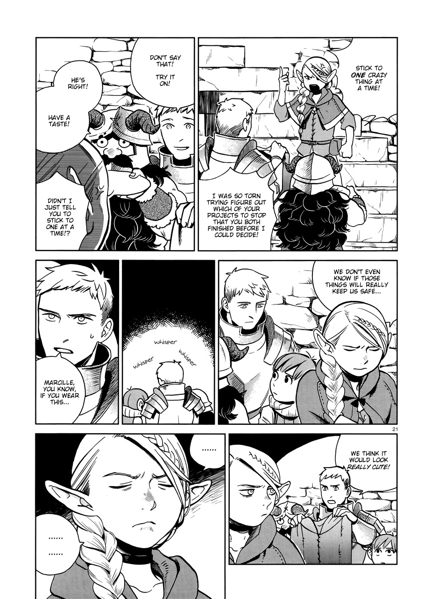 Dungeon Meshi Chapter 21 page 21 - Chapter 21: Giant Frog