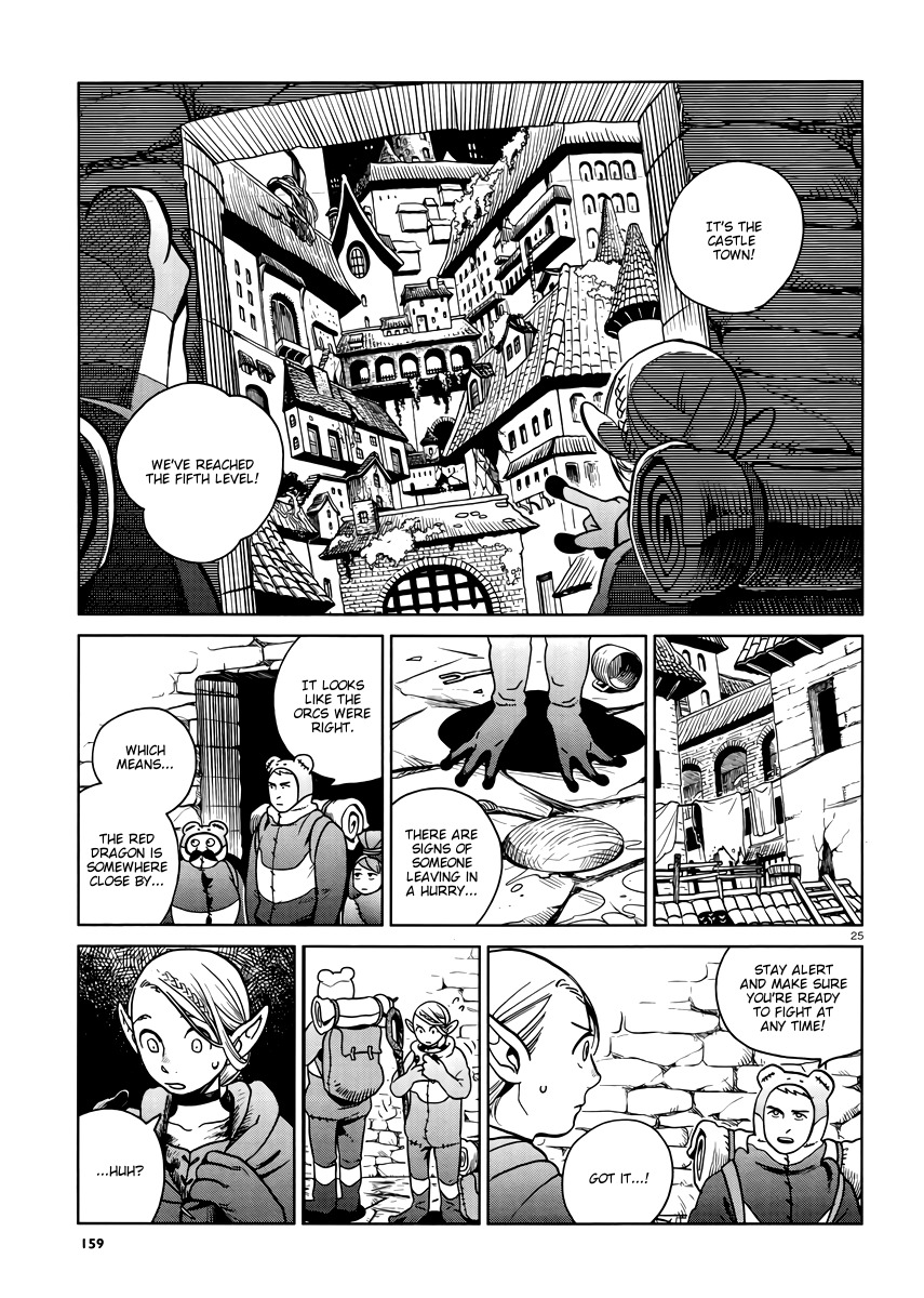 Dungeon Meshi Chapter 21 page 25 - Chapter 21: Giant Frog