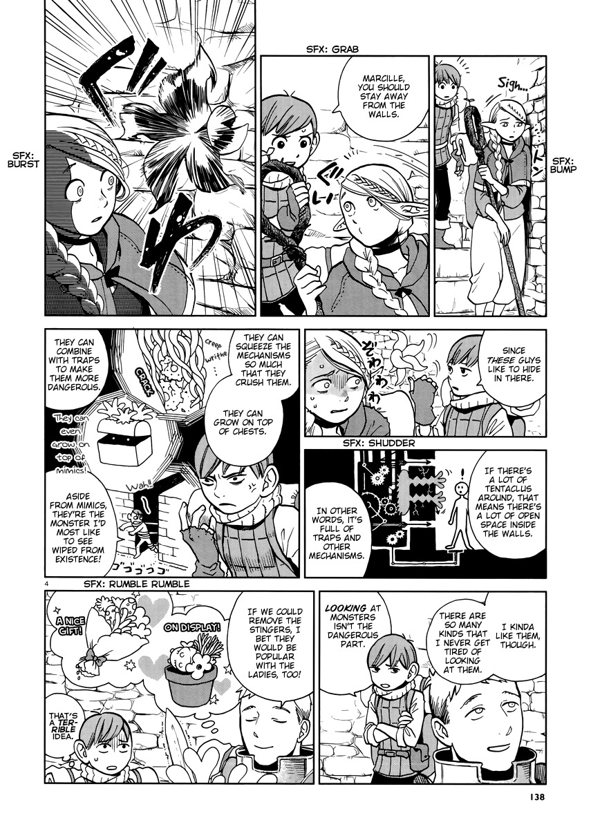 Dungeon Meshi Chapter 21 page 4 - Chapter 21: Giant Frog