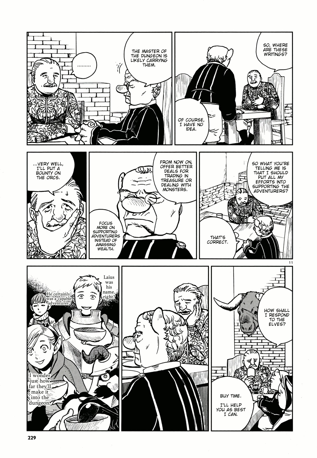 Dungeon Meshi Chapter 22 page 12 - Chapter 22: On the Surface