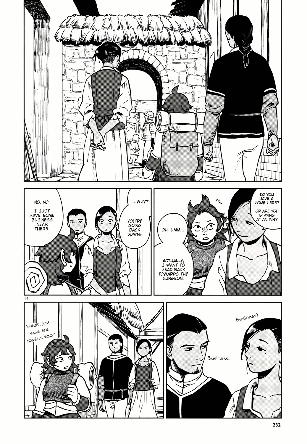 Dungeon Meshi Chapter 22 page 15 - Chapter 22: On the Surface
