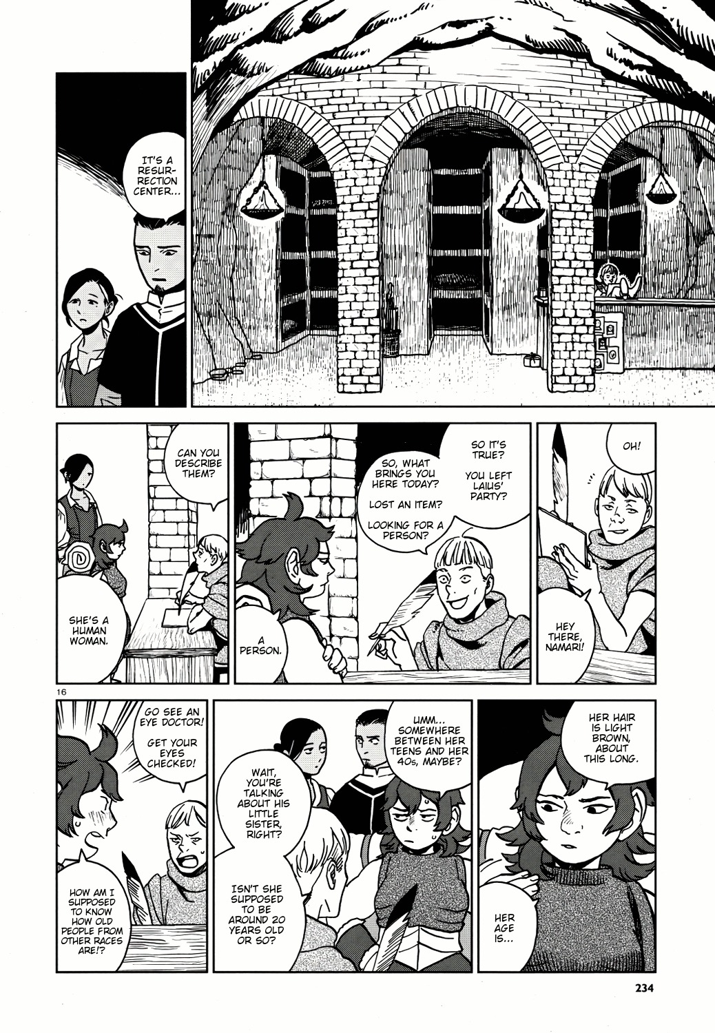 Dungeon Meshi Chapter 22 page 17 - Chapter 22: On the Surface