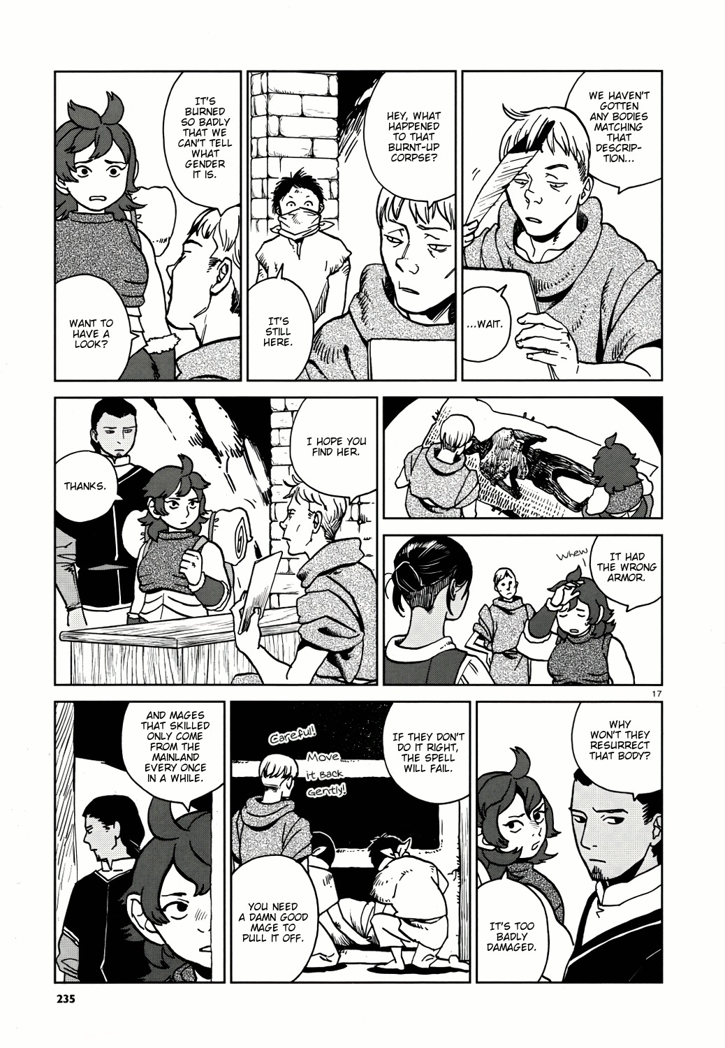 Dungeon Meshi Chapter 22 page 18 - Chapter 22: On the Surface