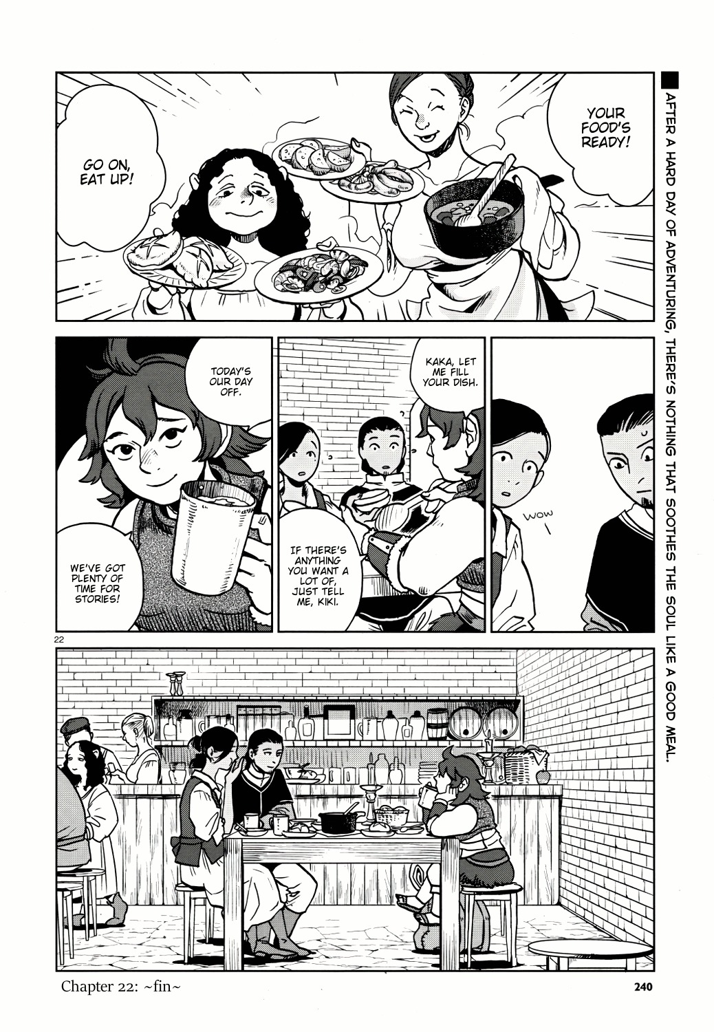 Dungeon Meshi Chapter 22 page 23 - Chapter 22: On the Surface