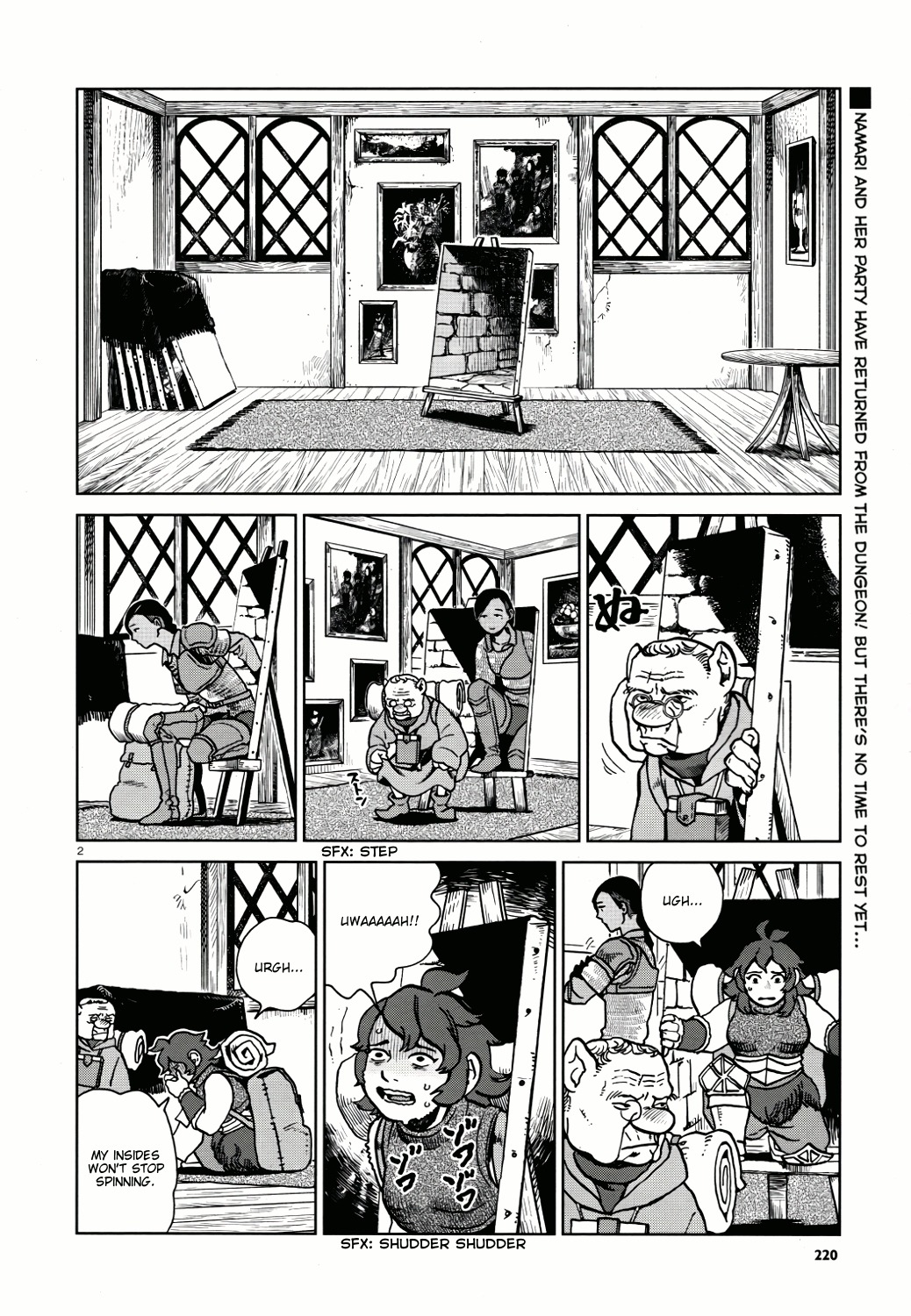Dungeon Meshi Chapter 22 page 3 - Chapter 22: On the Surface
