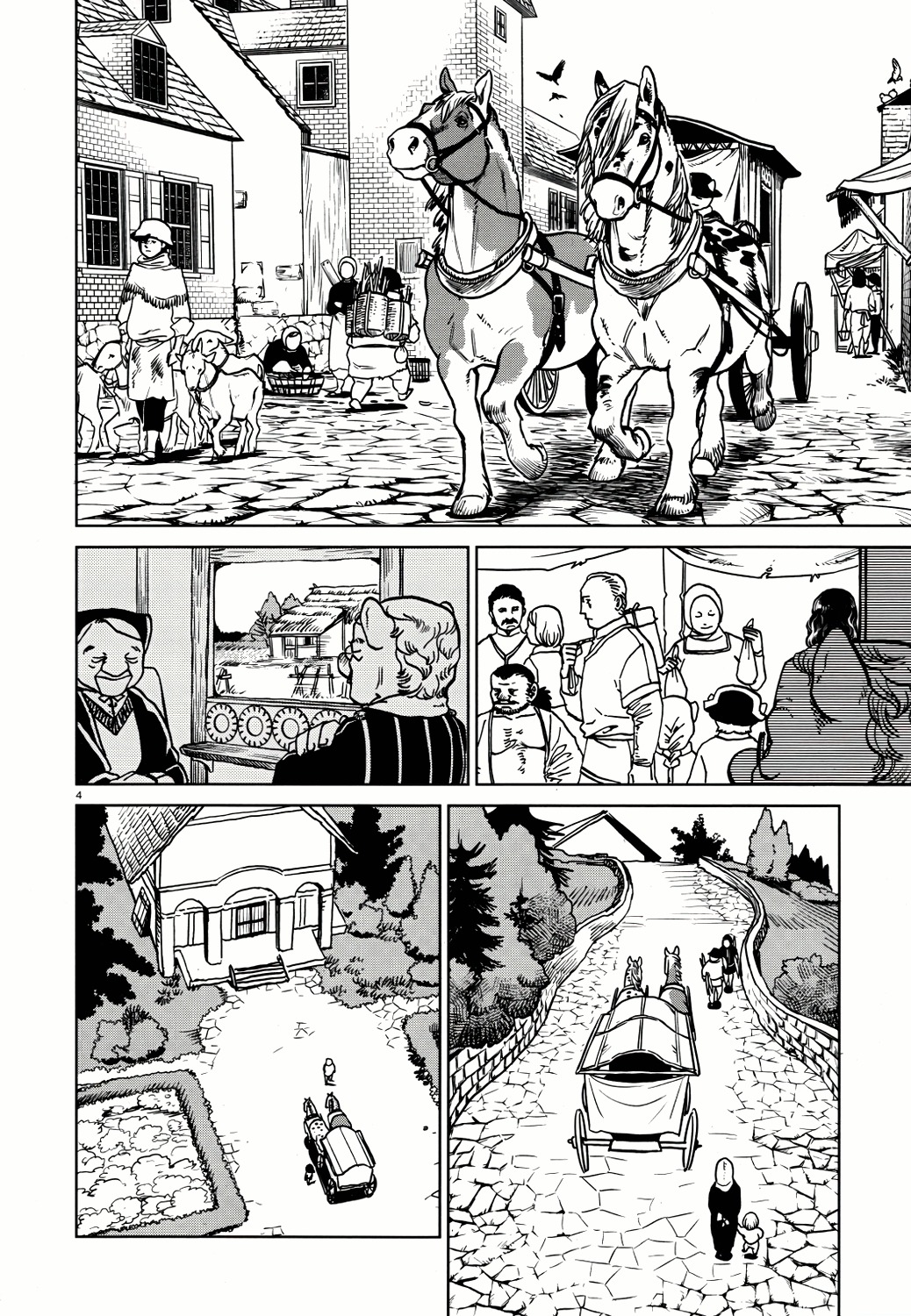 Dungeon Meshi Chapter 22 page 5 - Chapter 22: On the Surface