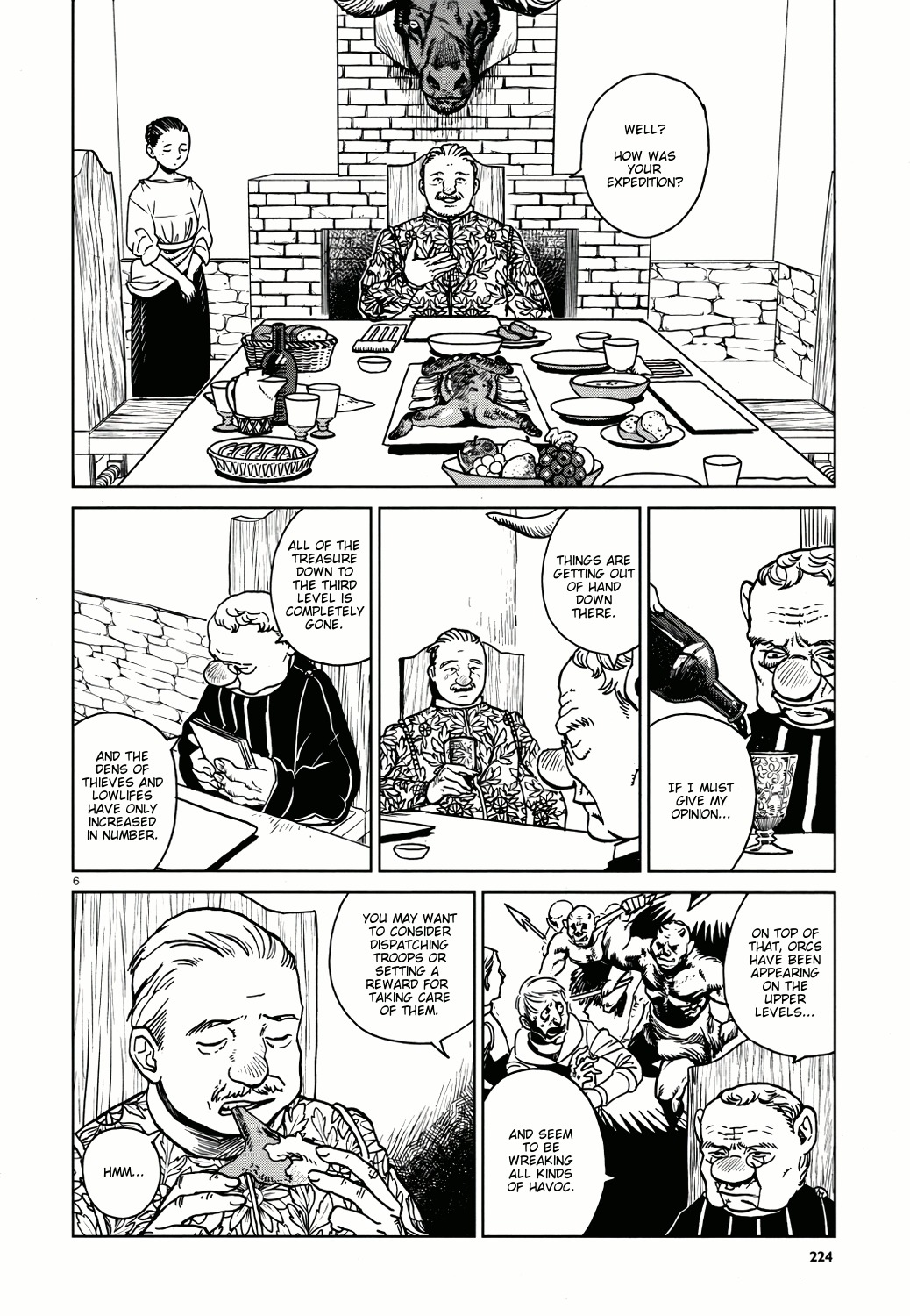 Dungeon Meshi Chapter 22 page 7 - Chapter 22: On the Surface