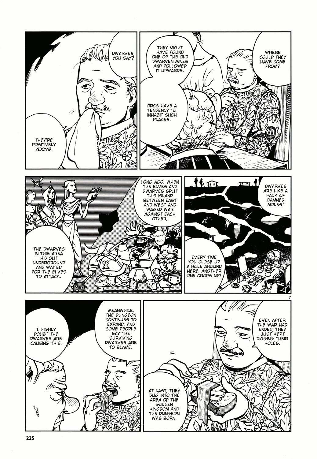 Dungeon Meshi Chapter 22 page 8 - Chapter 22: On the Surface