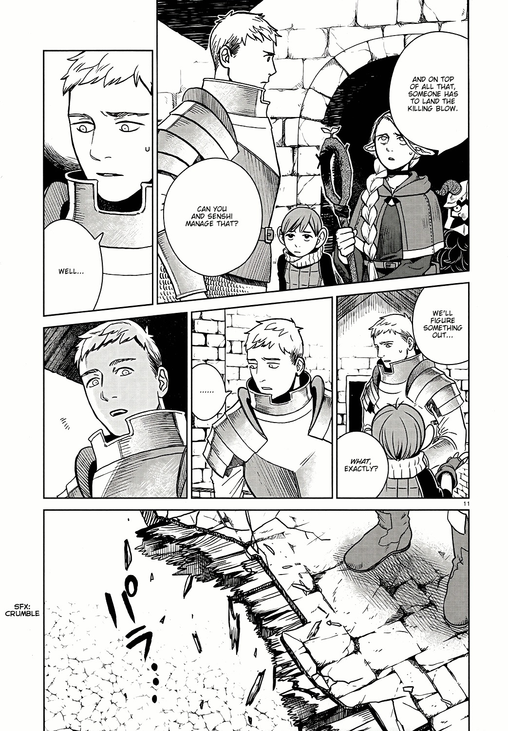 Dungeon Meshi Chapter 23 page 11 - Chapter 23: Red Dragon