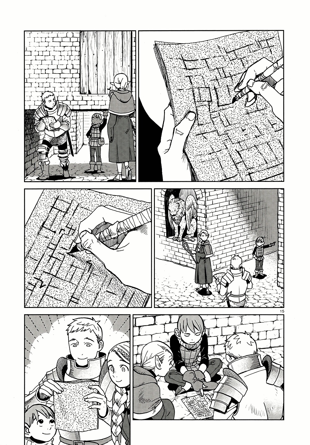 Dungeon Meshi Chapter 23 page 15 - Chapter 23: Red Dragon
