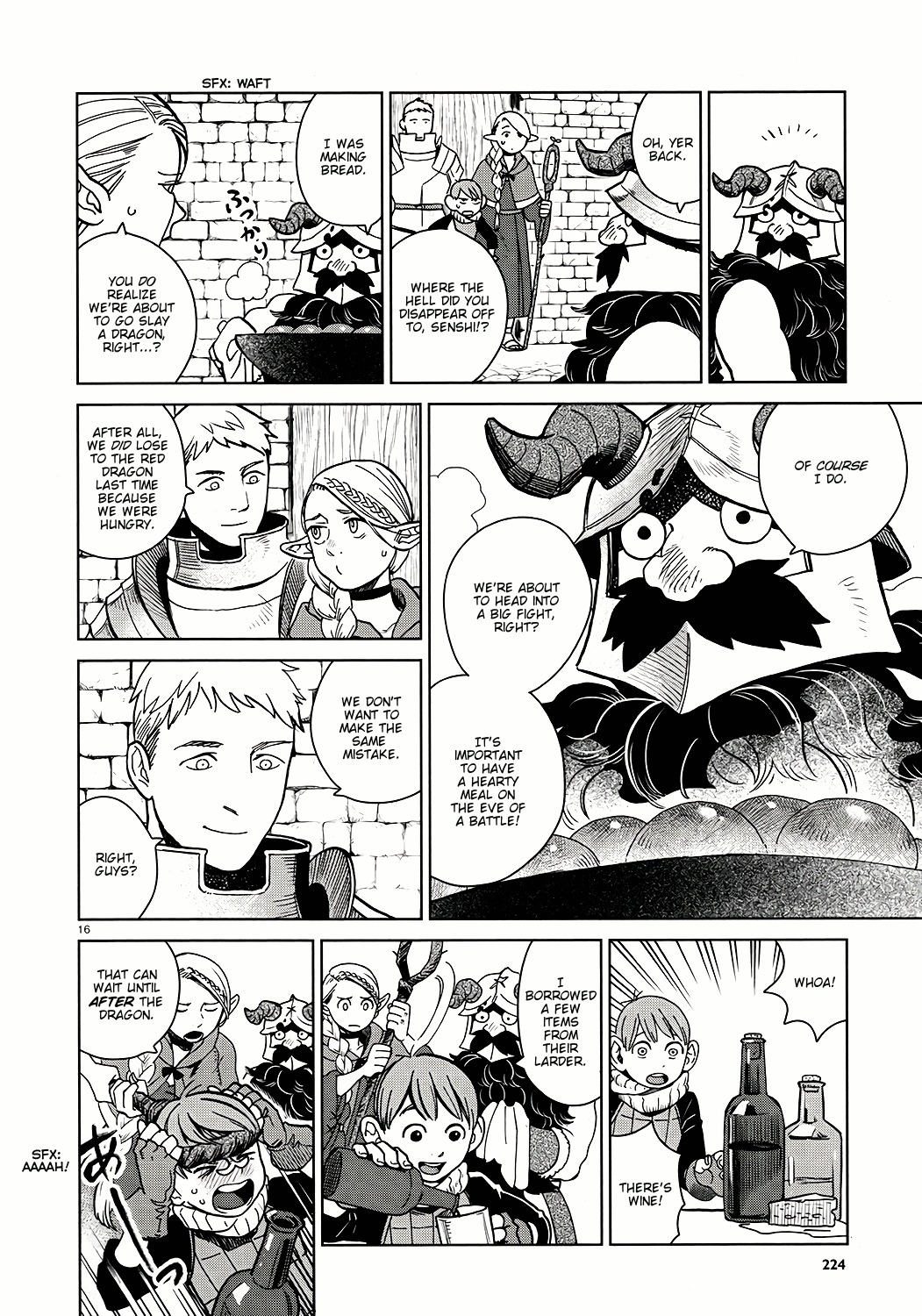 Dungeon Meshi Chapter 23 page 16 - Chapter 23: Red Dragon