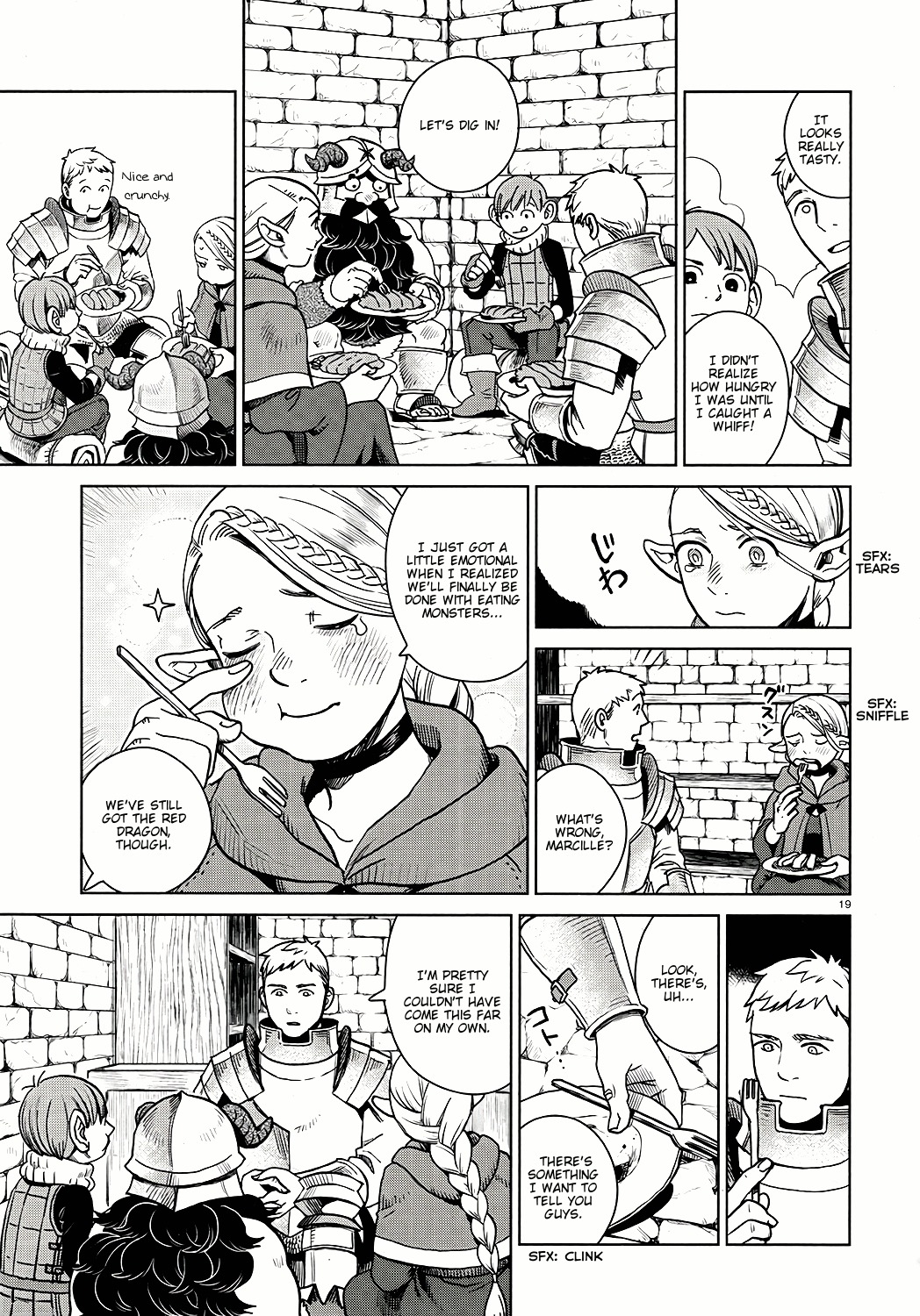 Dungeon Meshi Chapter 23 page 19 - Chapter 23: Red Dragon