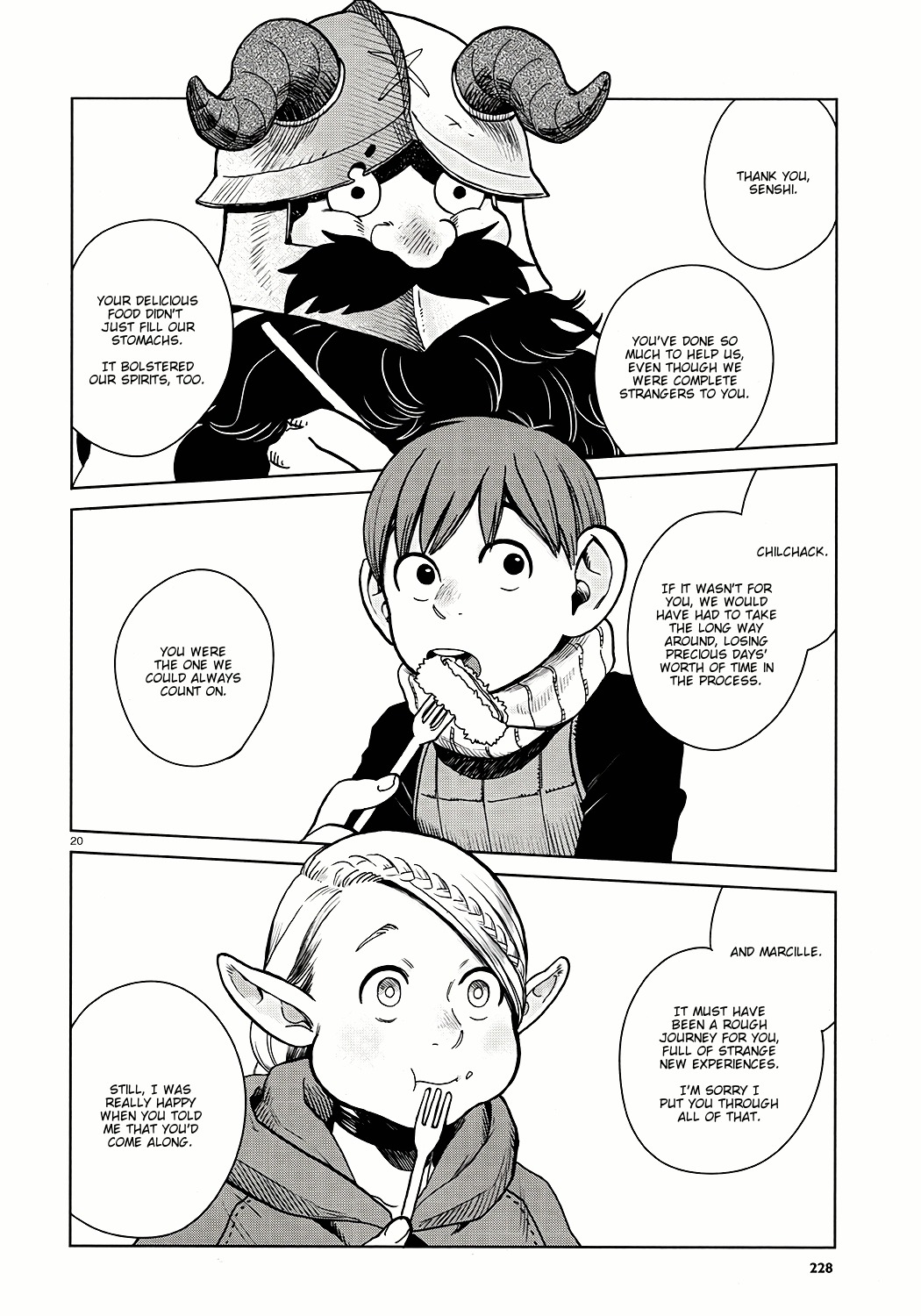 Dungeon Meshi Chapter 23 page 20 - Chapter 23: Red Dragon