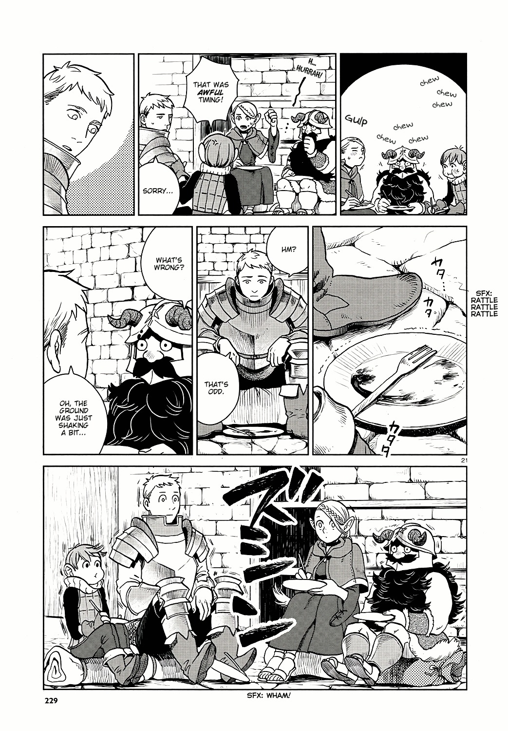 Dungeon Meshi Chapter 23 page 21 - Chapter 23: Red Dragon