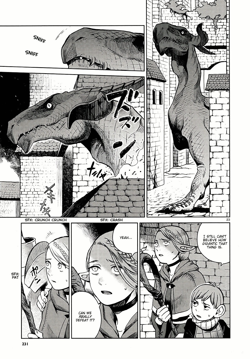 Dungeon Meshi Chapter 23 page 23 - Chapter 23: Red Dragon