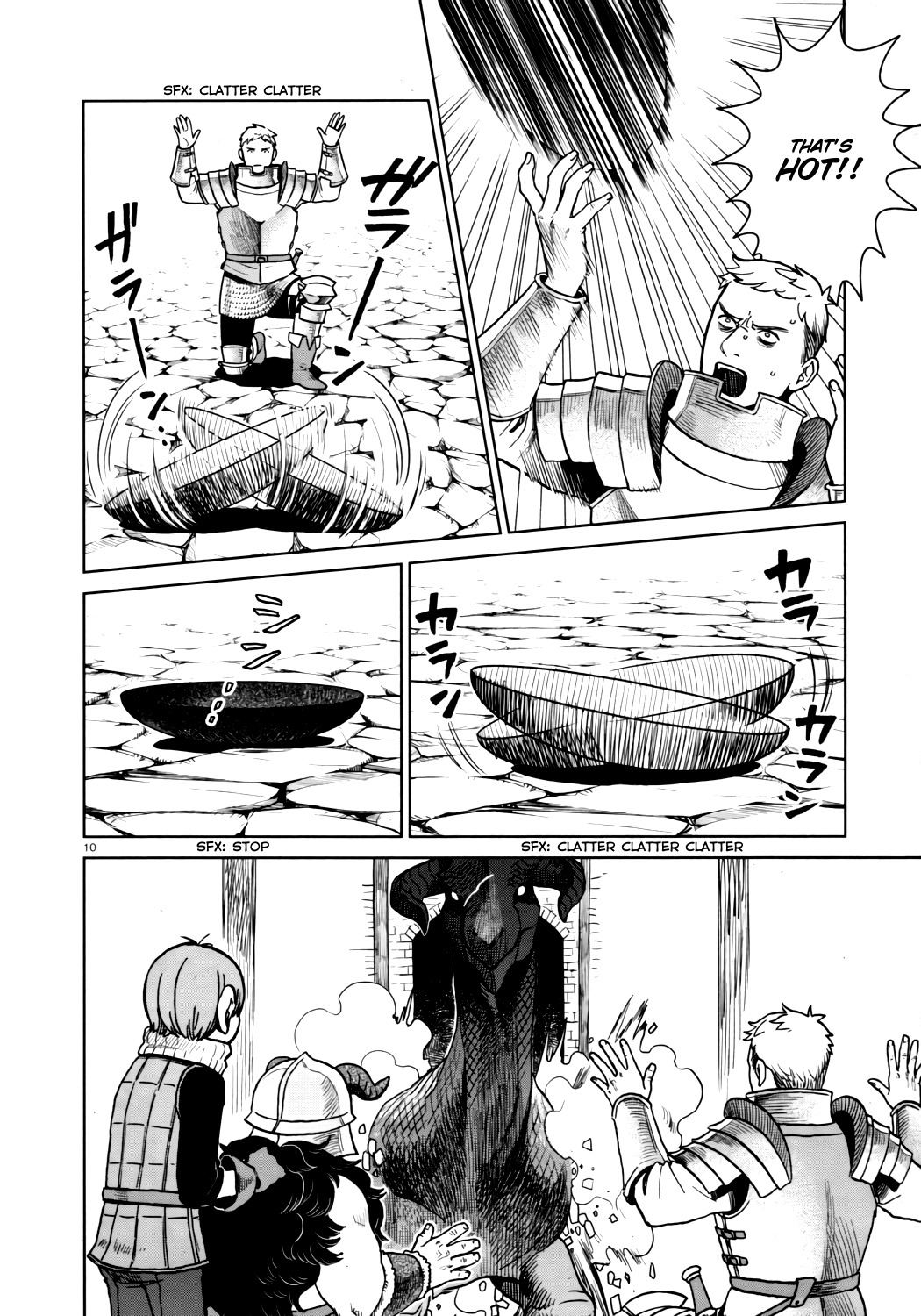 Dungeon Meshi Chapter 24 page 10 - Chapter 24: Red Dragon II