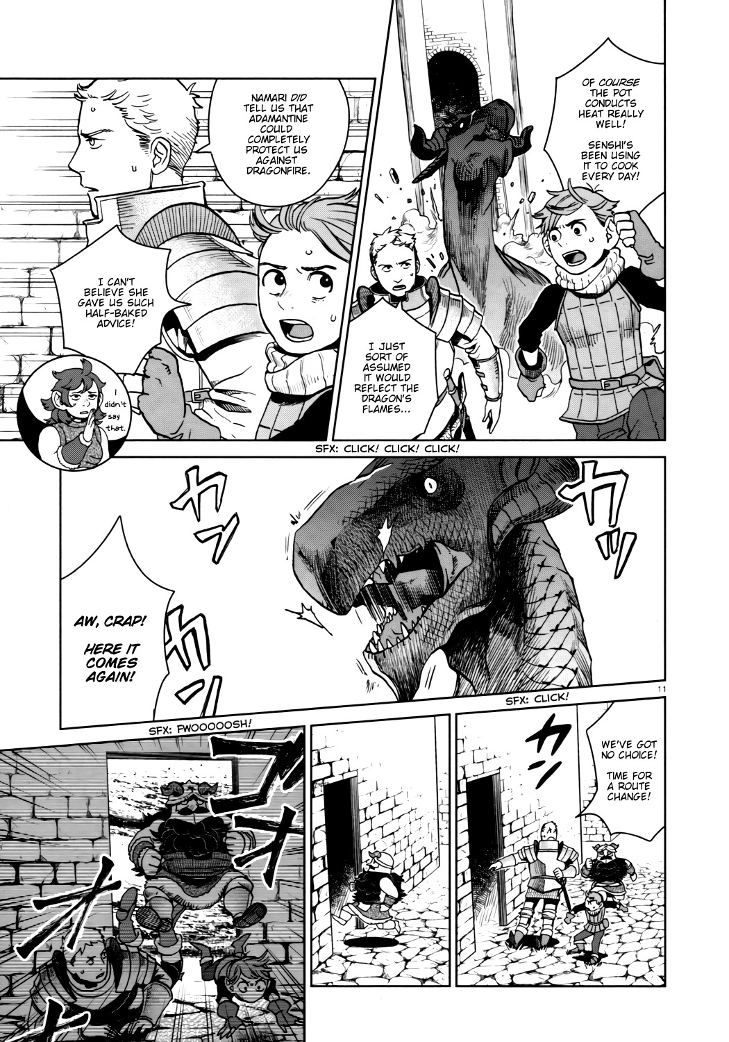 Dungeon Meshi Chapter 24 page 11 - Chapter 24: Red Dragon II