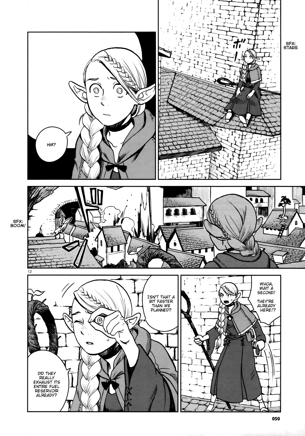 Dungeon Meshi Chapter 24 page 12 - Chapter 24: Red Dragon II
