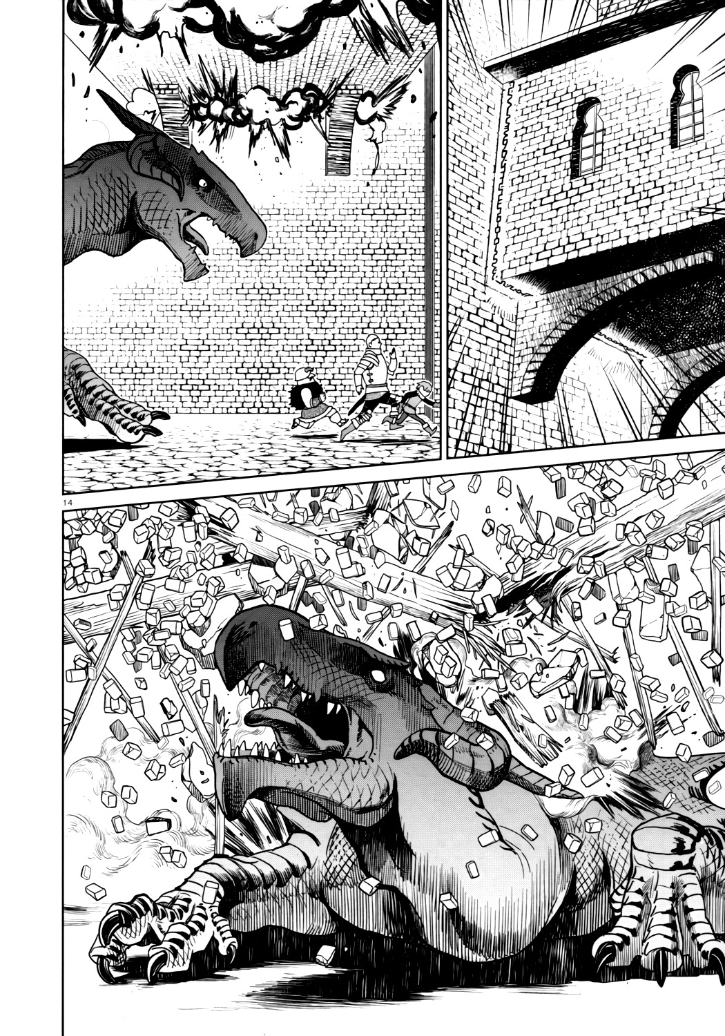 Dungeon Meshi Chapter 24 page 14 - Chapter 24: Red Dragon II