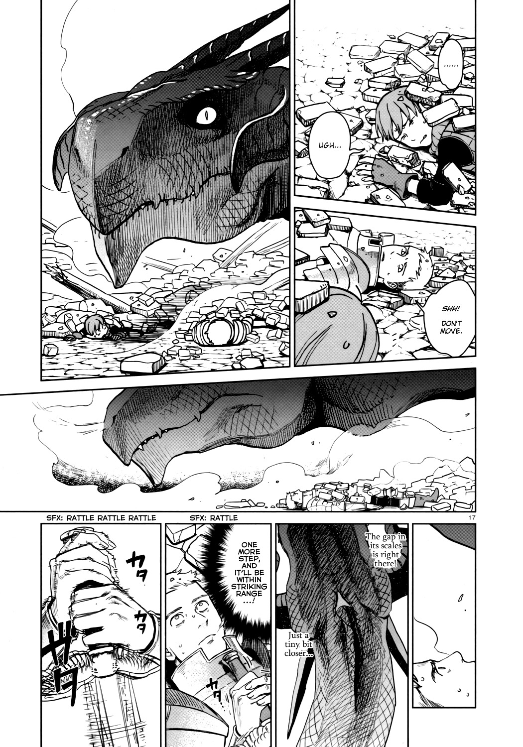 Dungeon Meshi Chapter 24 page 17 - Chapter 24: Red Dragon II