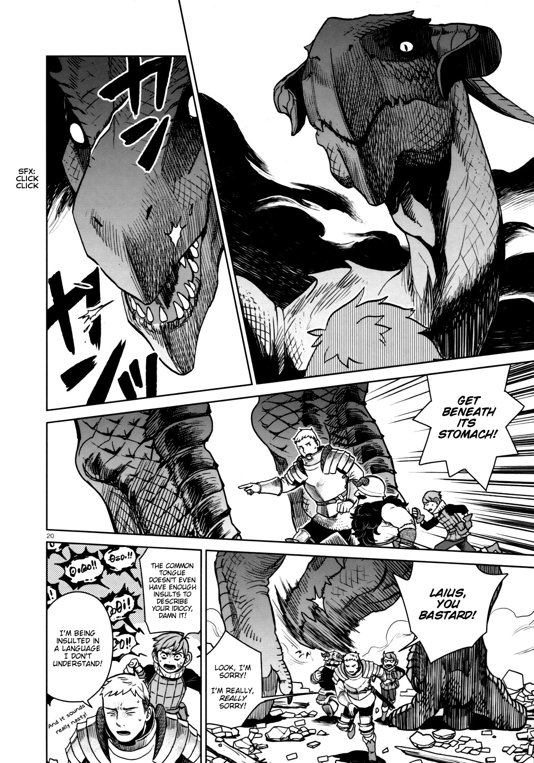 Dungeon Meshi Chapter 24 page 20 - Chapter 24: Red Dragon II