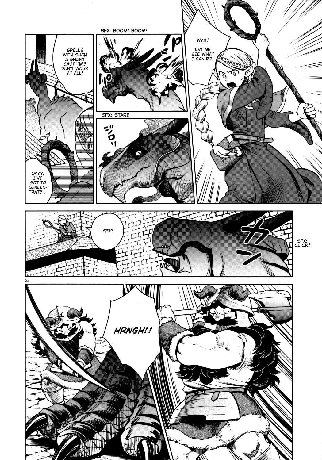 Dungeon Meshi Chapter 24 page 22 - Chapter 24: Red Dragon II