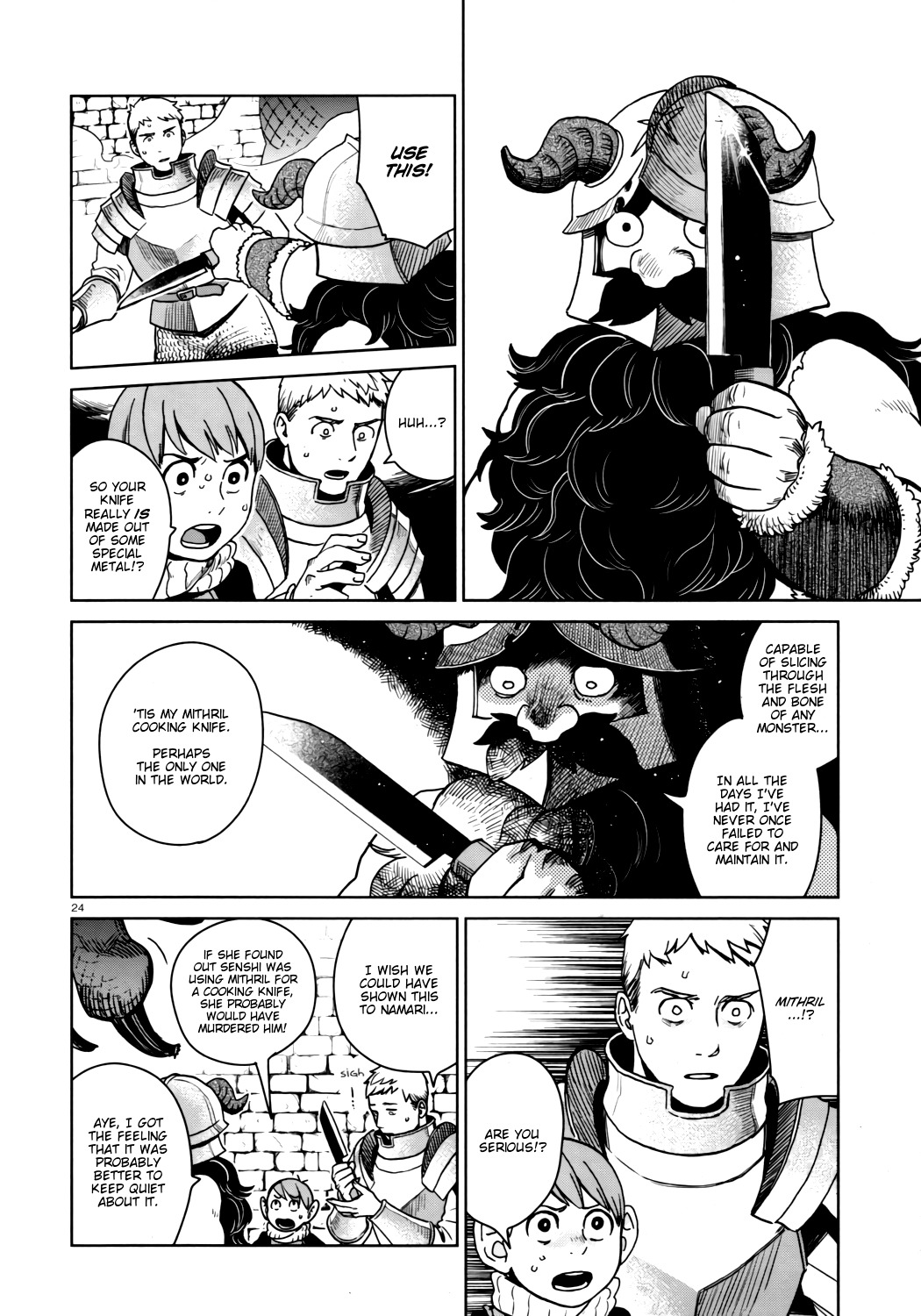 Dungeon Meshi Chapter 24 page 24 - Chapter 24: Red Dragon II